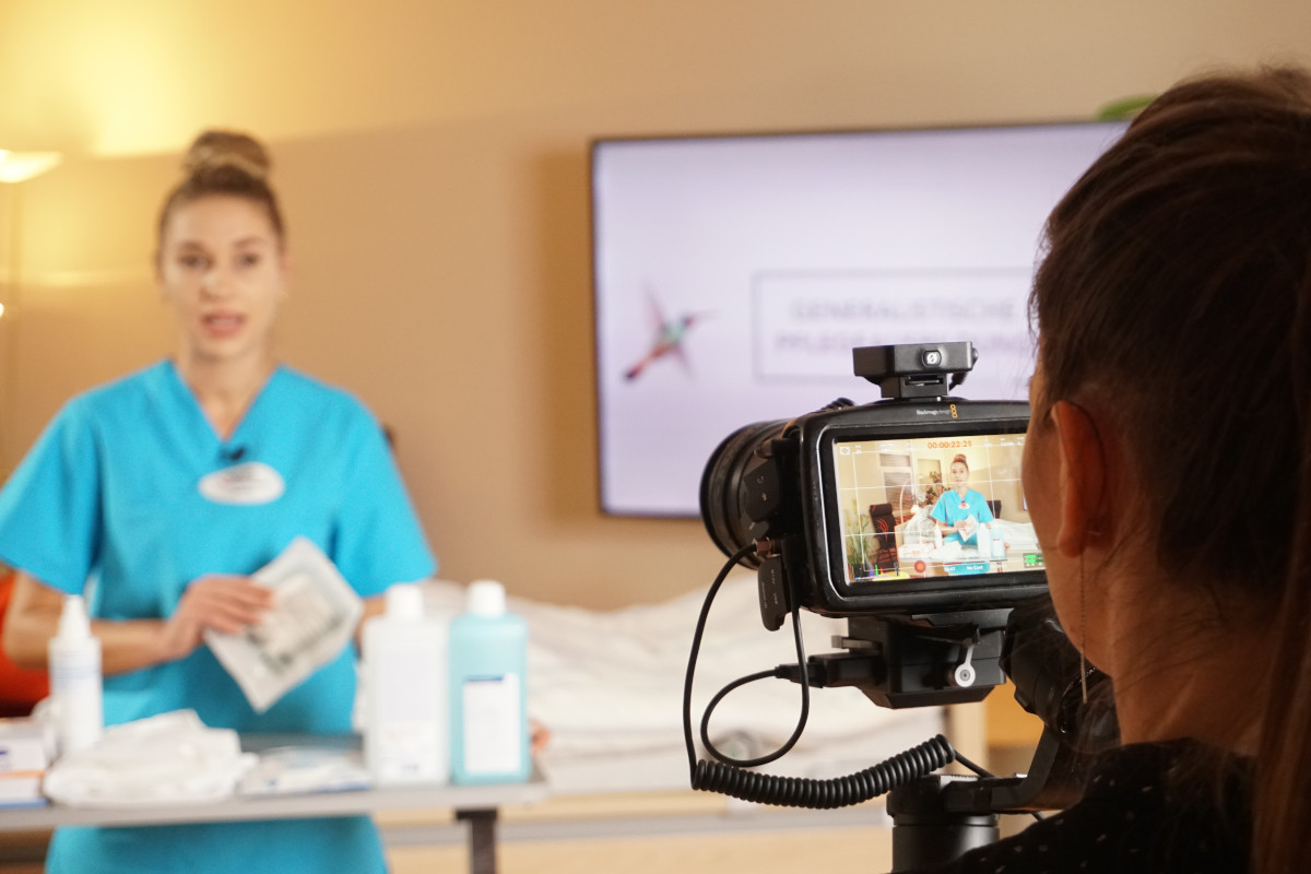 Videotrainings Pflege
